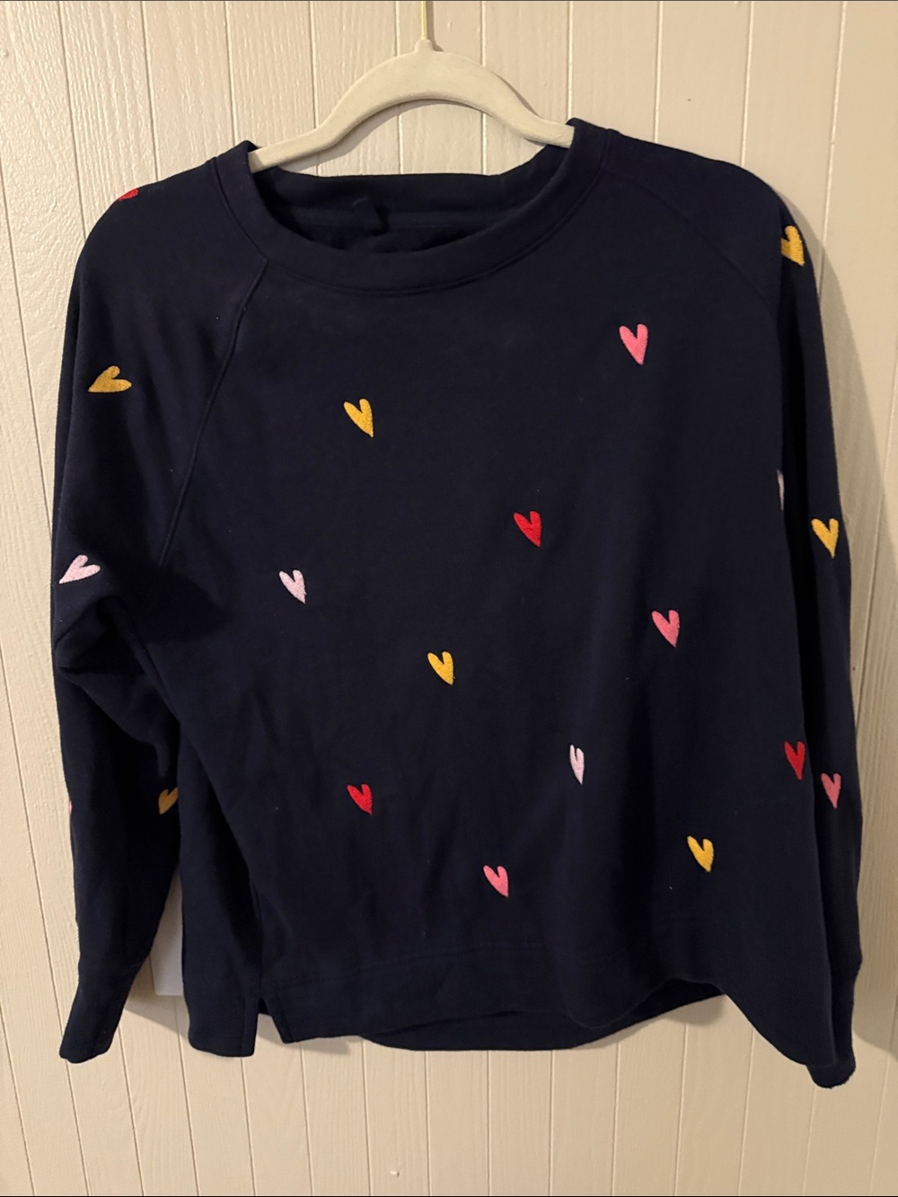 LOFT Lou & Grey Navy Pullover Sweatshirt